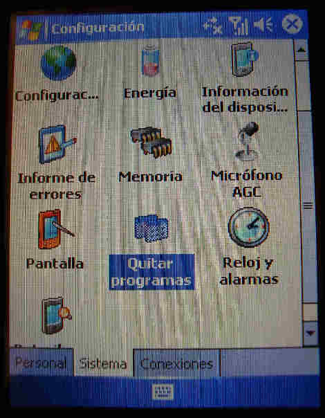 Pulsa para ver a tamaño real Tutorial, desMOVISTARizar Qtek S200, sin tocar la ROM