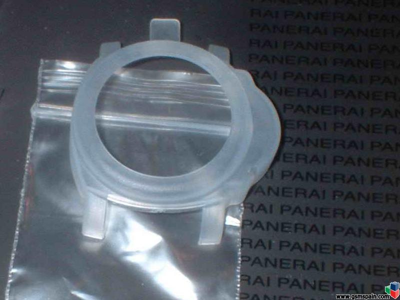 Correa caucho y cierre deployante para Panerai