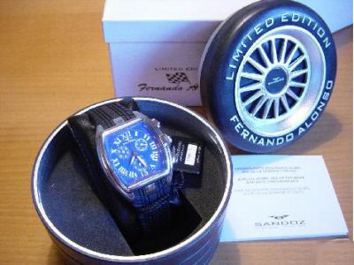 Reloj Sandoz edicion  limitada Fernando Alonso