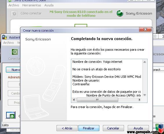 Tutorial conectar SE a portatil con Yoigo