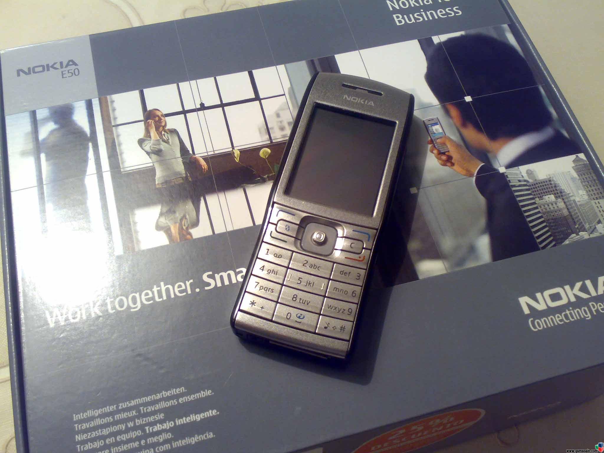 Vendo Nokia E50 libre de origen con camara por 170