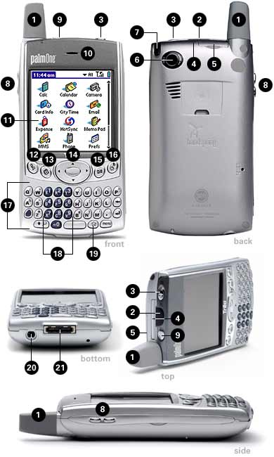 PDA+Mvil Handspring Treo 600 "NUEVA yGARANTIA" SUPEROFERTA