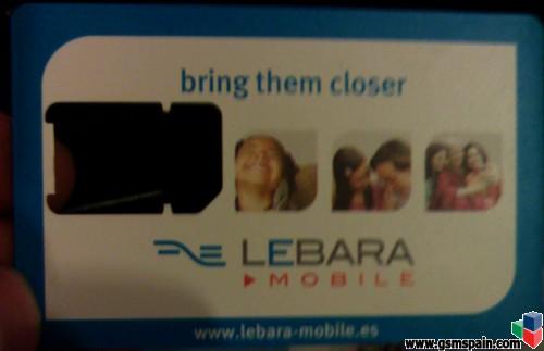 Como es la tarjeta de Lebara